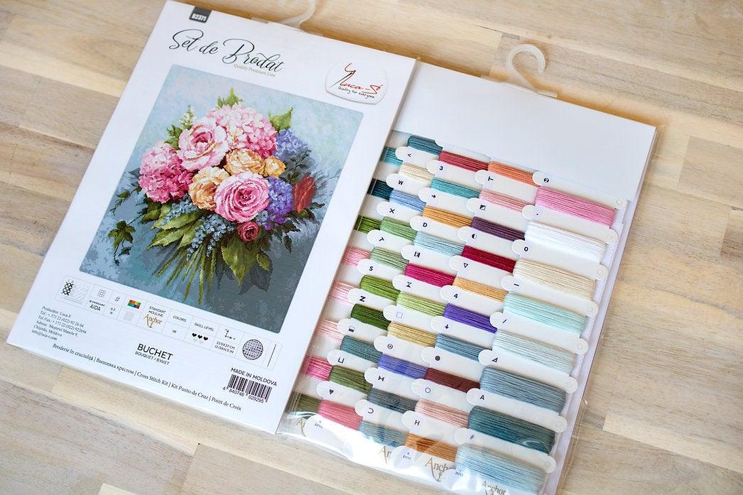 Bouquet B2371L Counted Cross-Stitch Kit