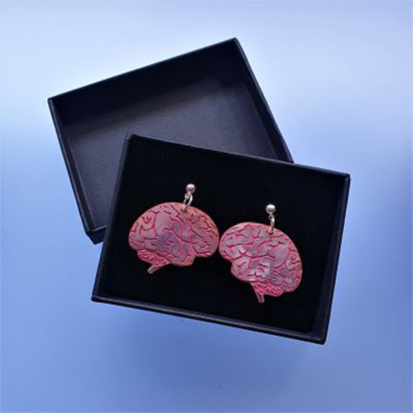 Brain Earrings by Cherryloco Jewellery 3