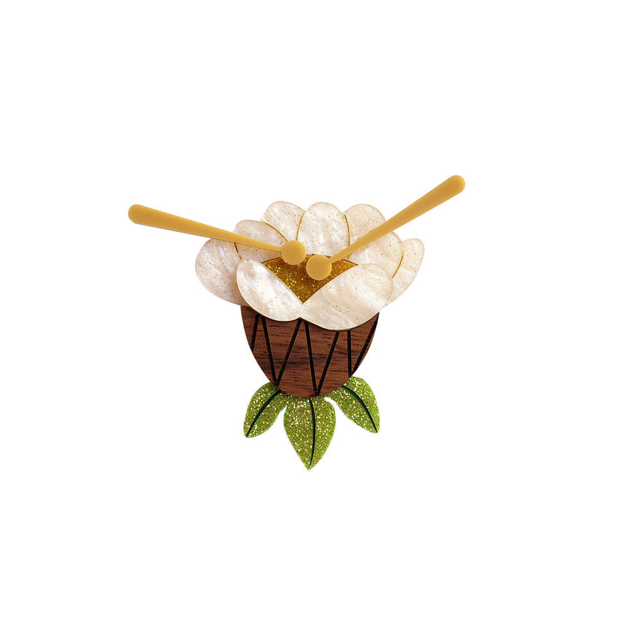 Flower Drum Brooch by Laliblue 1