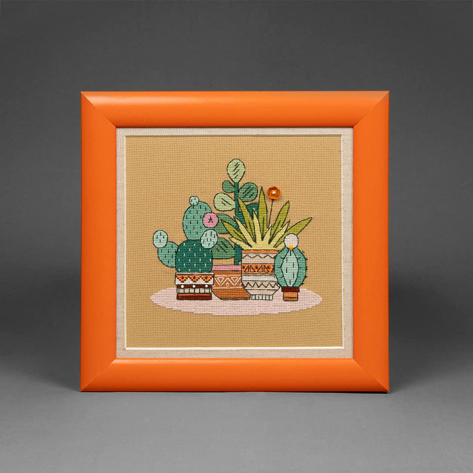 BT-199C Counted cross stitch kit Crystal Art Triptych "Bright Mexico"