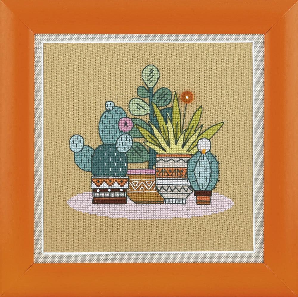 BT-199C Counted cross stitch kit Crystal Art Triptych "Bright Mexico"