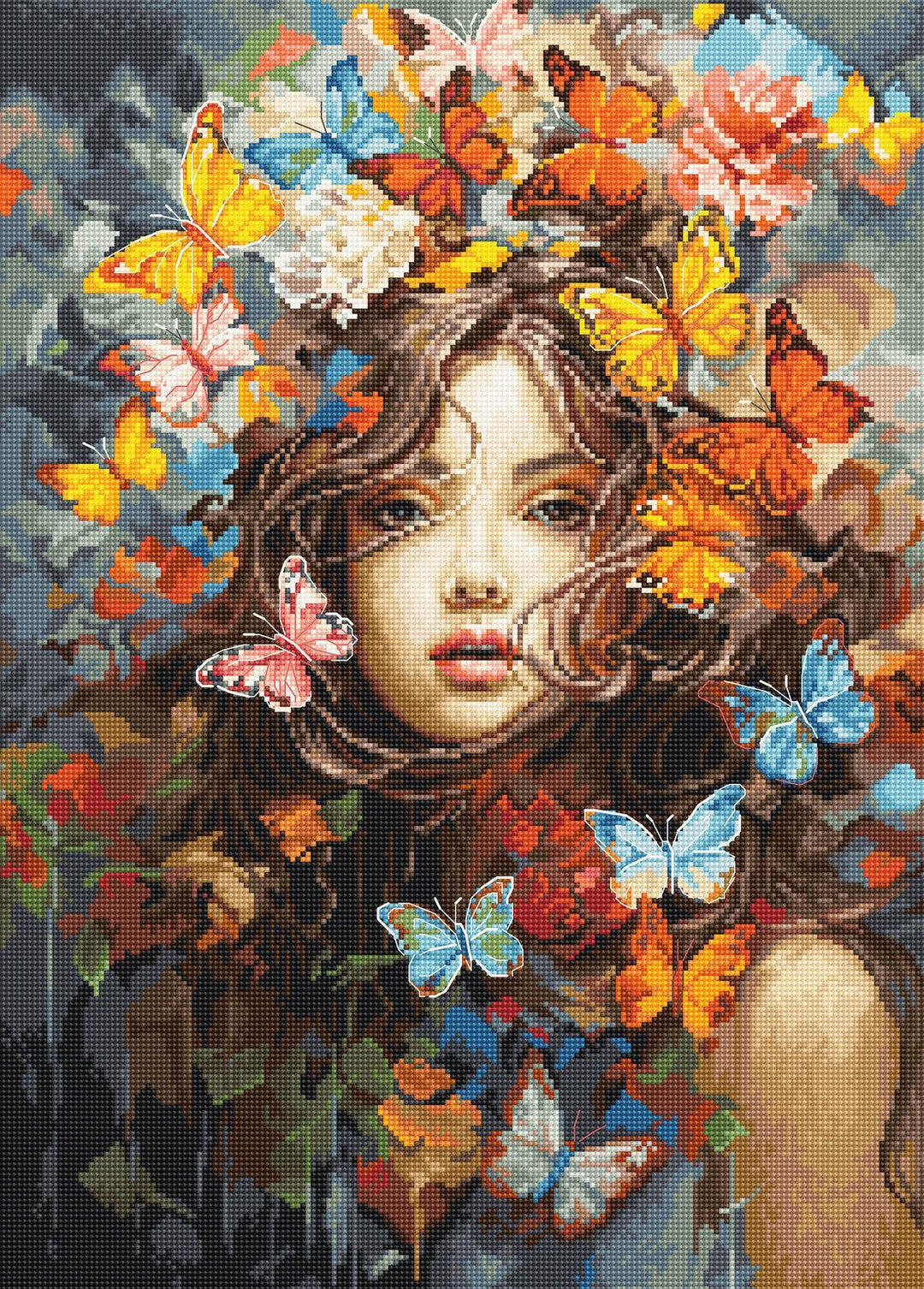 Butterflies Magic BU5043L Counted Cross-Stitch Kit