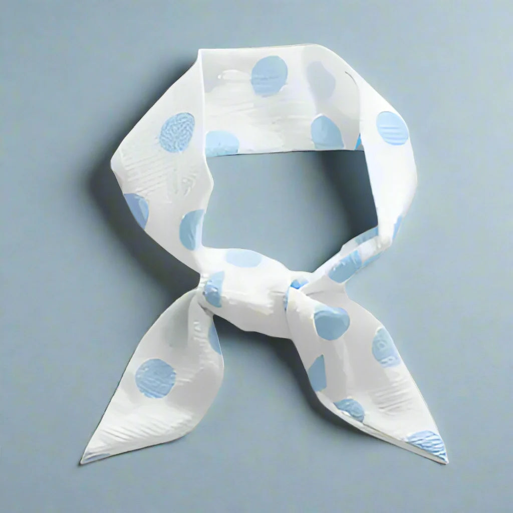 Retro Skinny Neck Scarf in Three Colors