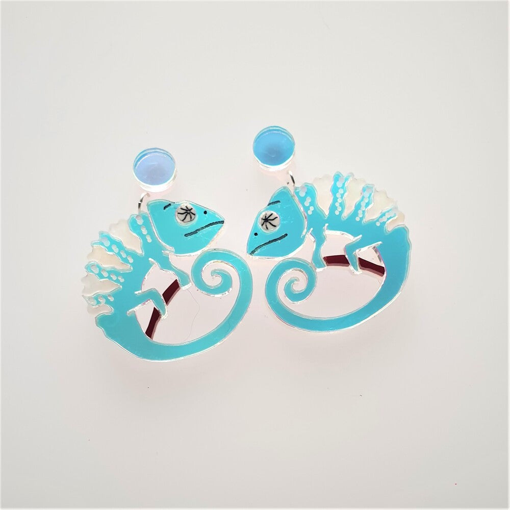 Chameleon Earrings by Cherryloco Jewellery 1