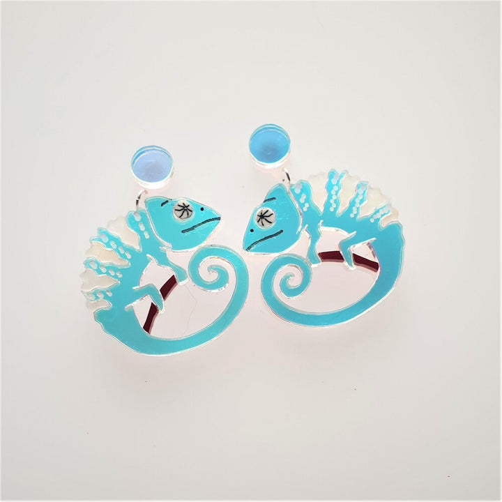 Chameleon Earrings by Cherryloco Jewellery 1