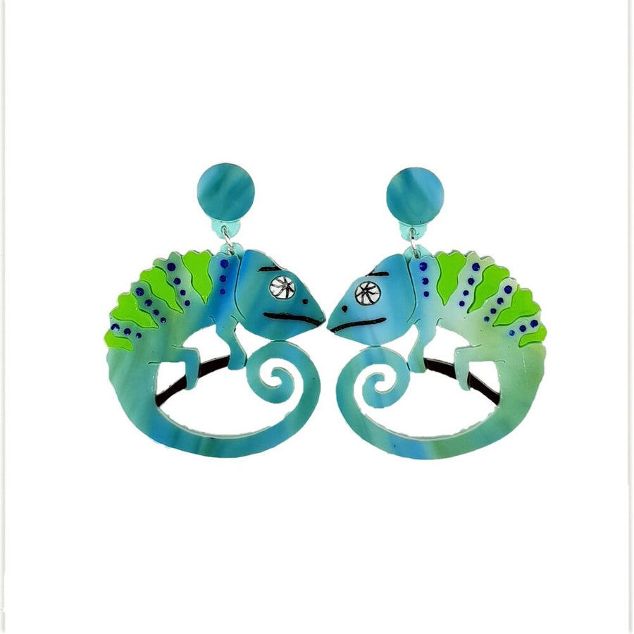 Chameleon Earrings by Cherryloco Jewellery