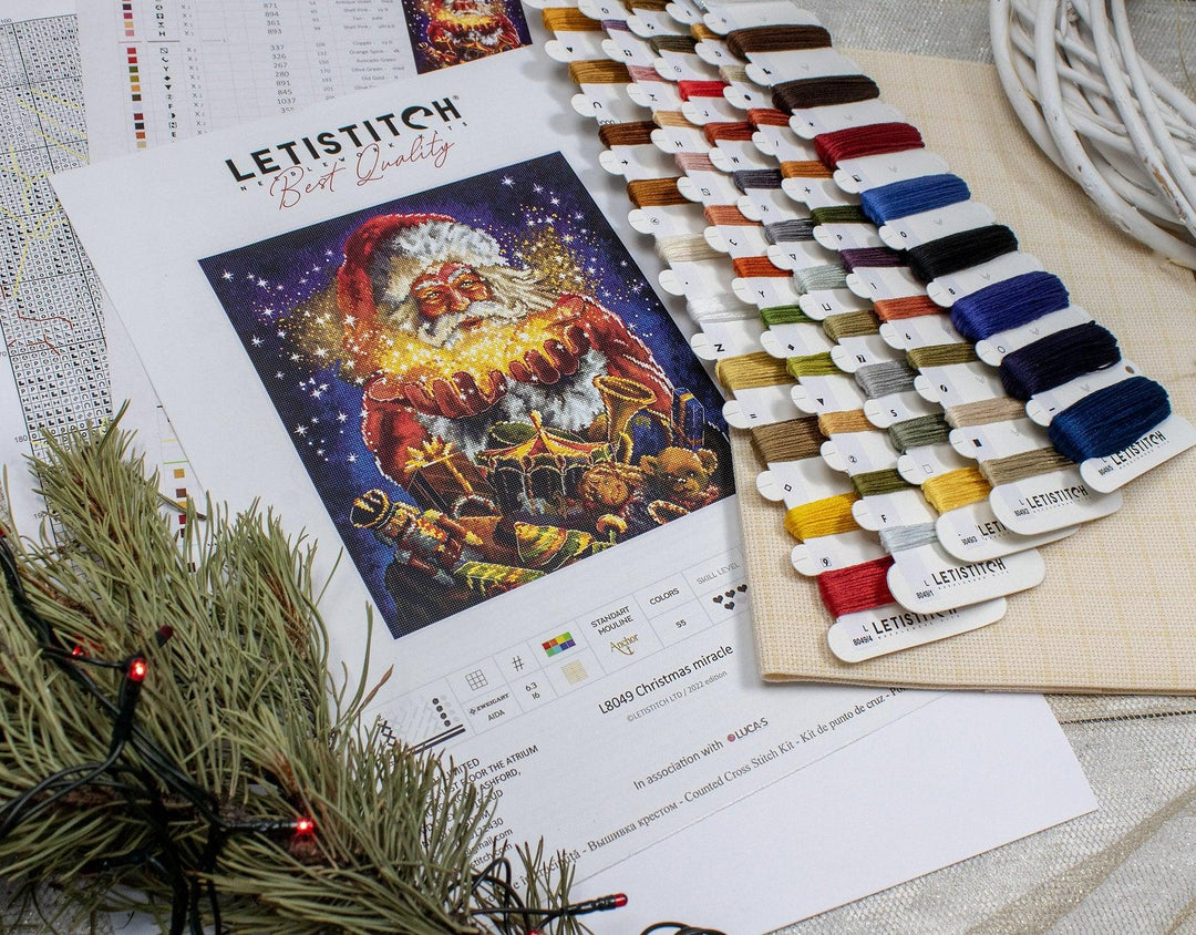 Christmas miracle L8049 Counted Cross Stitch Kit