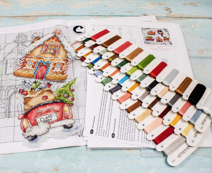 Christmas Ornaments Kit L8055 Counted Cross Stitch Kit