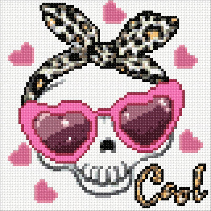 Cool CS2712 7.9 x 7.9 inches Crafting Spark Diamond Painting Kit