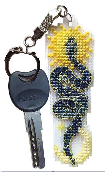 Pendant - Snake  Counted cross stitch kit 8087A