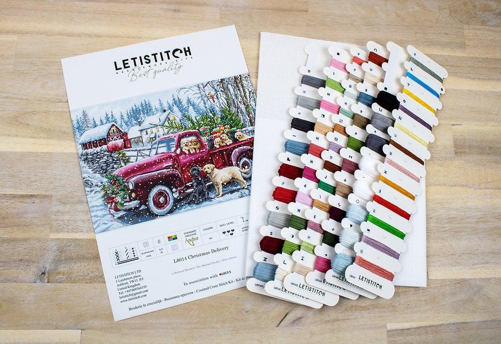 Counted Cross Stitch Kit Christmas delivery L8014