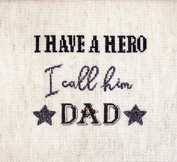Counted Cross Stitch Kit Father's day gift Leti933