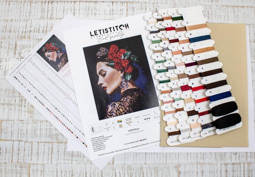 Counted Cross Stitch Kit Muse L8029