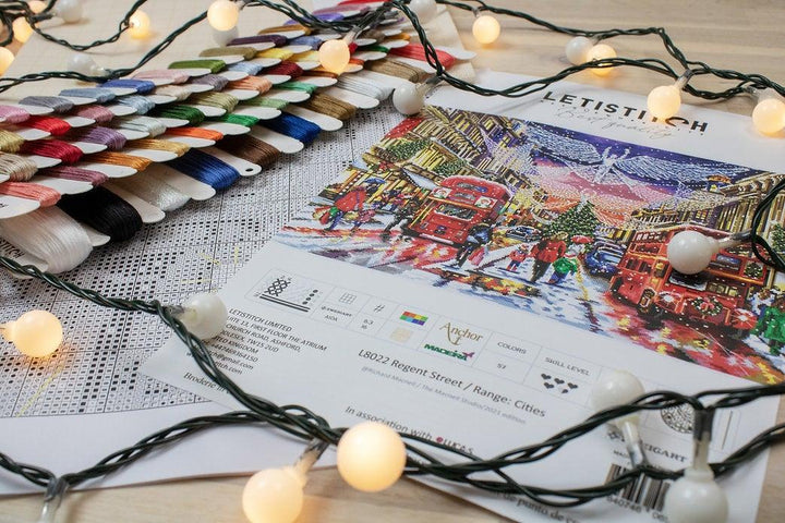 Counted Cross Stitch Kit Regent Street/Range: Cities L8022