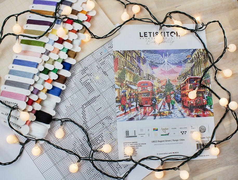 Counted Cross Stitch Kit Regent Street/Range: Cities L8022