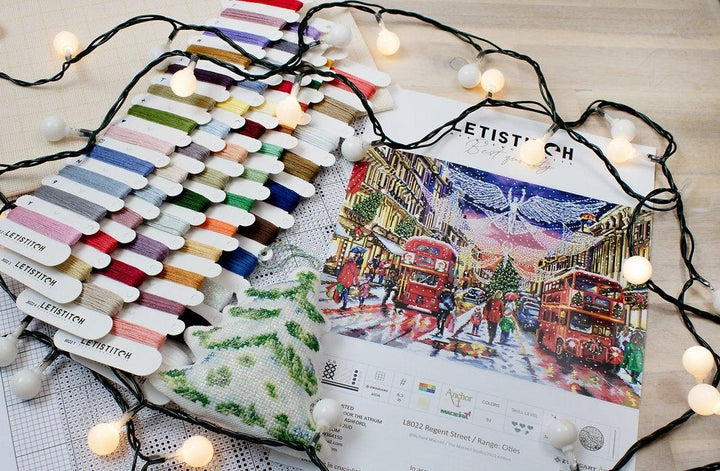 Counted Cross Stitch Kit Regent Street/Range: Cities L8022