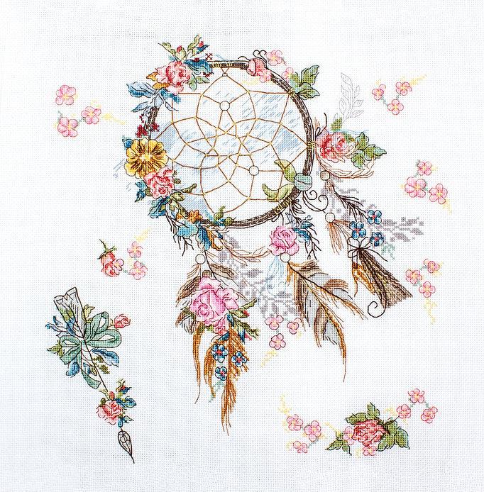 Counted Cross Stitch Kit Spring Dreams L8035