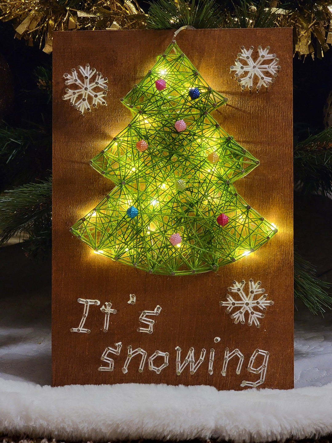 Creative Kit/String Art Christmas tree ABC-014