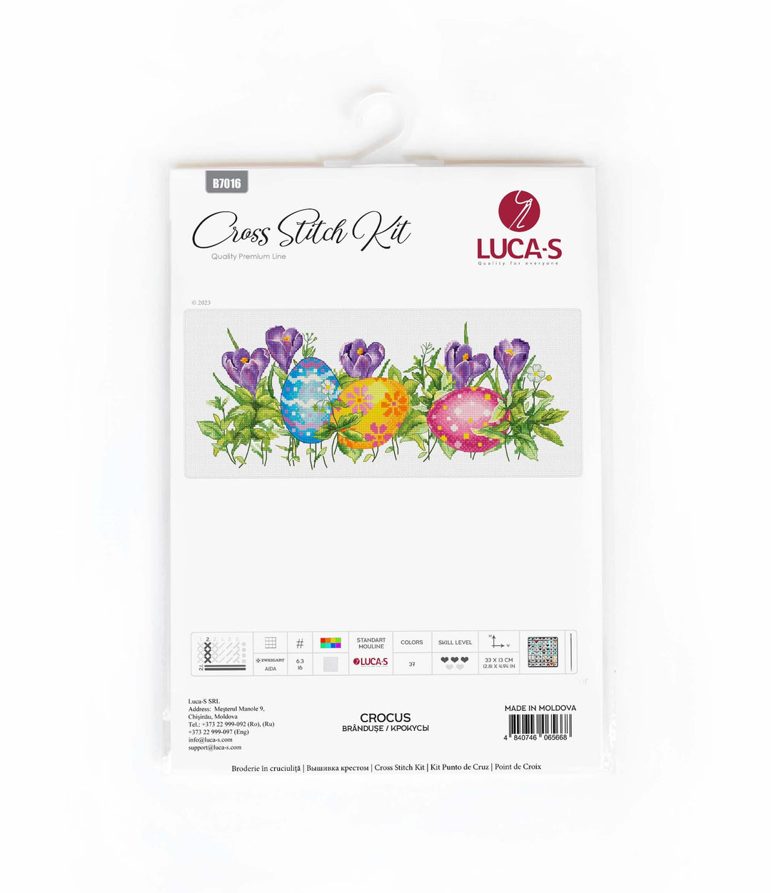 Crocus  B7016L Counted Cross-Stitch Kit