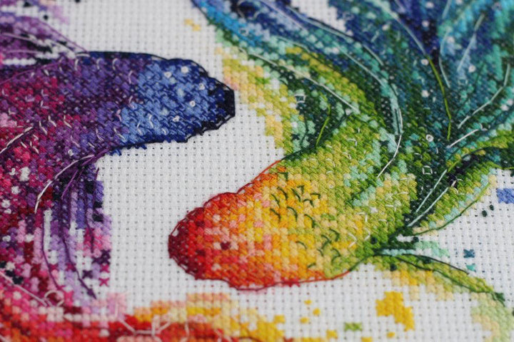 Cross-stitch kit Cha-cha-cha AH-092
