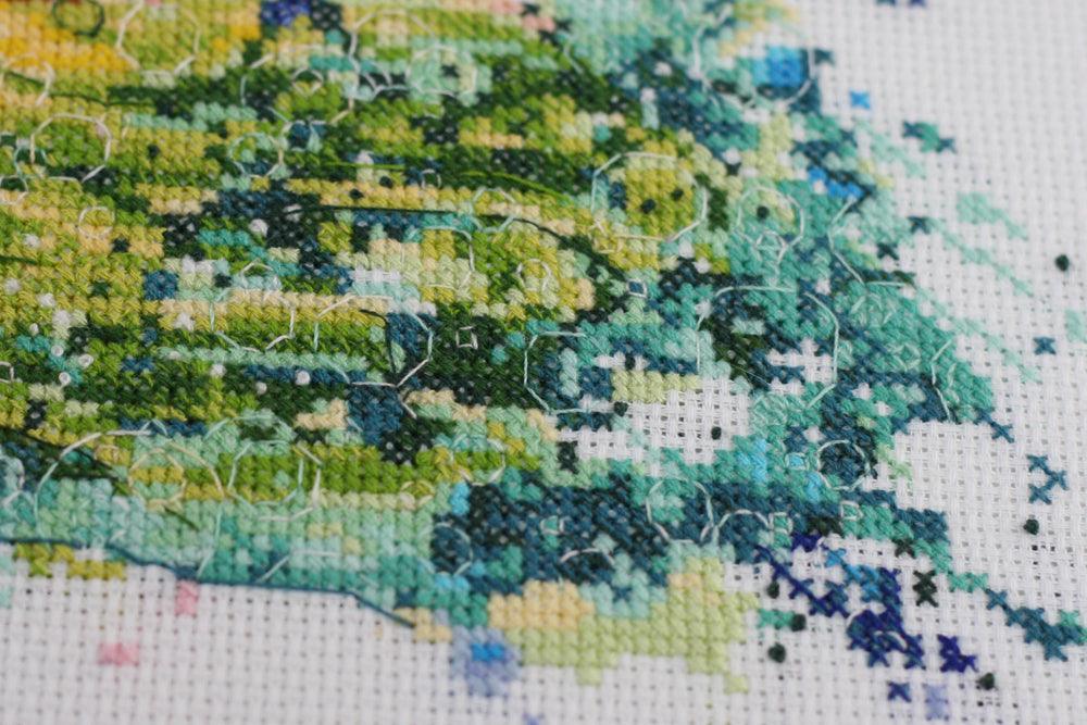 Cross-stitch kit Cha-cha-cha AH-092