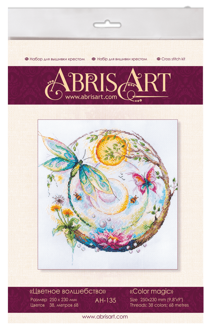 Cross-stitch kit Color magic AH-135