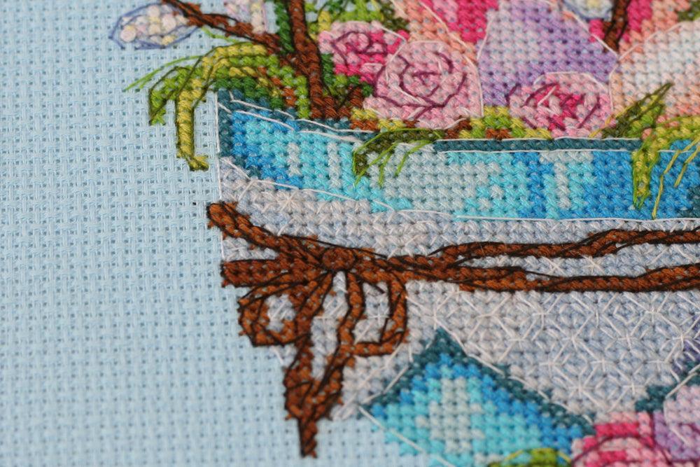 Cross-stitch kit Easter bunny AH-108