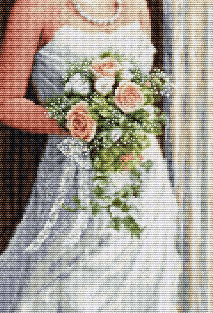 The Bride BU5023L Counted Cross-Stitch Kit