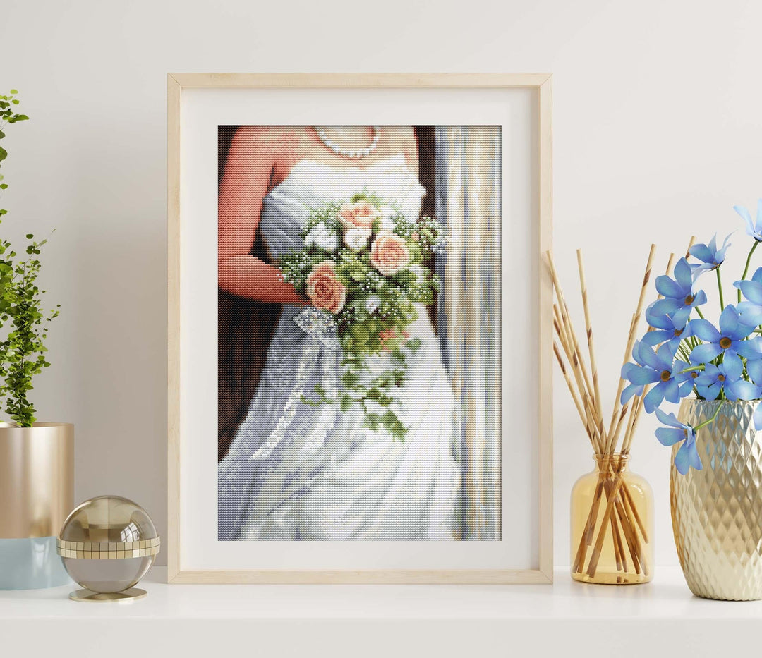 The Bride BU5023L Counted Cross-Stitch Kit