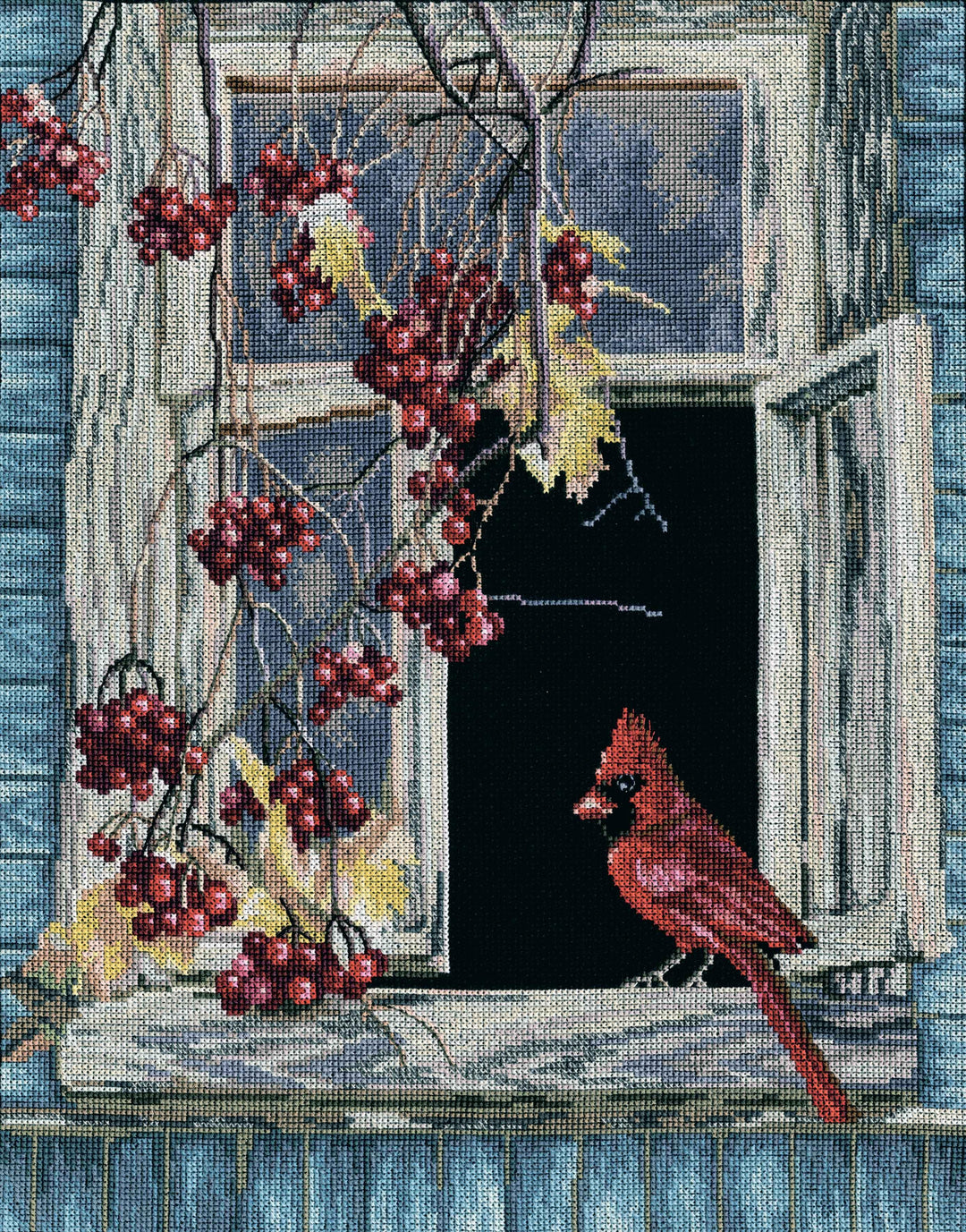 Cross-Stitch Kit "Old window" M454