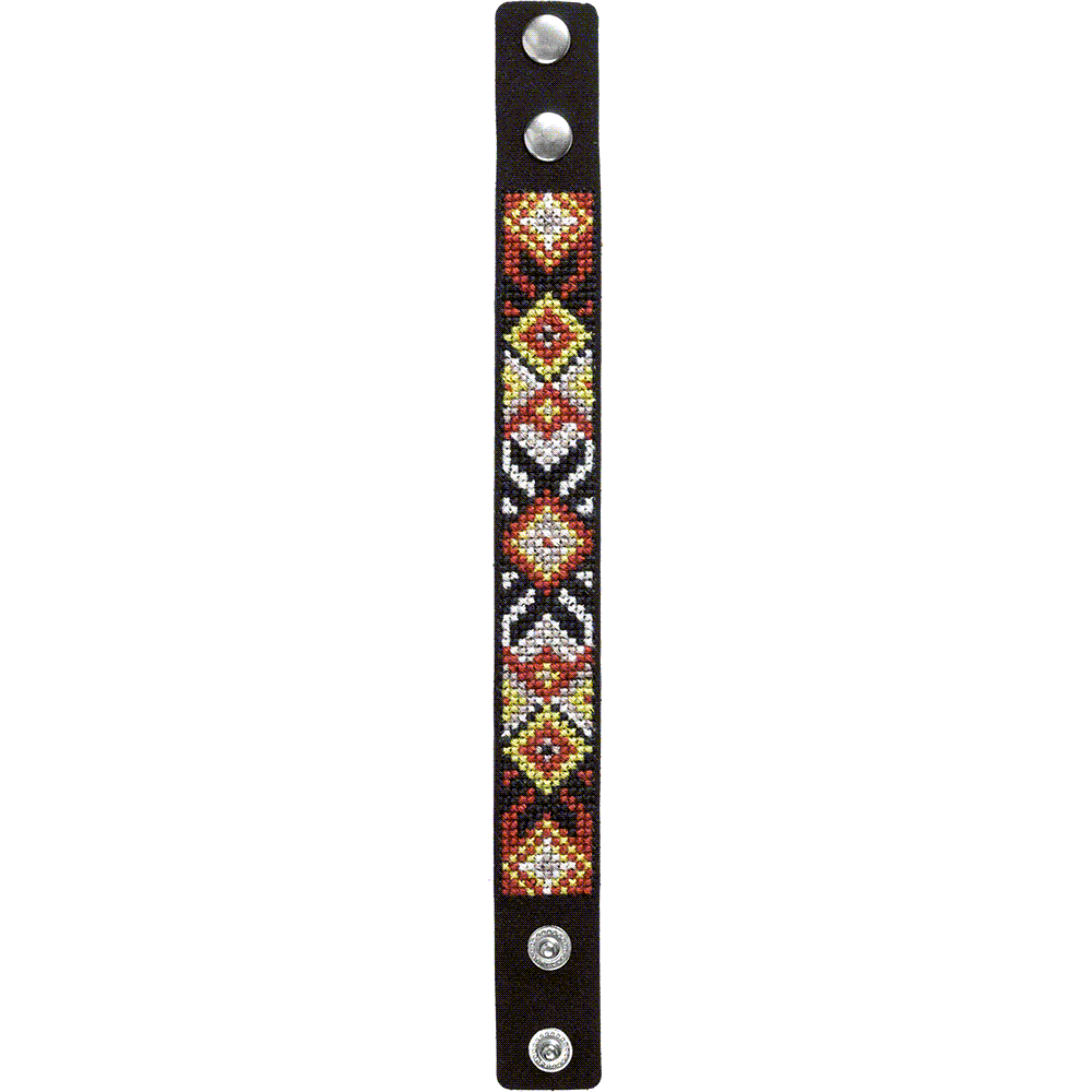 Cross-stitch kit on artificial leather FLHL-026