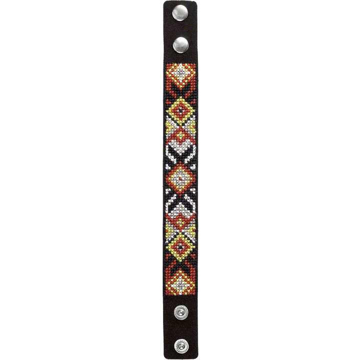 Cross-stitch kit on artificial leather FLHL-026