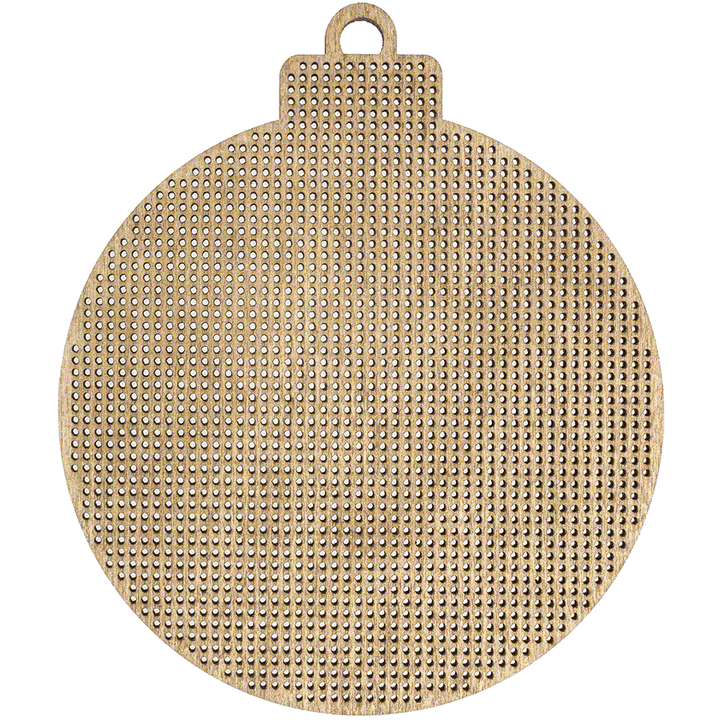 Cross-stitch kit on wood FLW-009