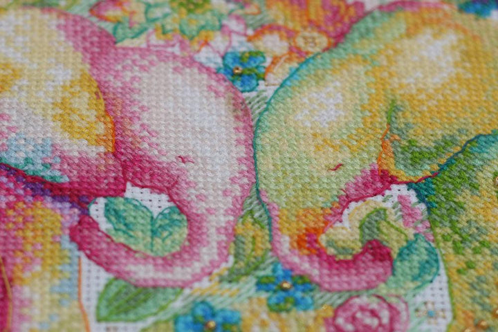 Cross-stitch kit Tender feelings AH-102
