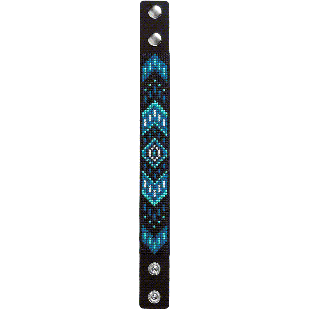 Cross-stitch kit on artificial leather FLHL-029