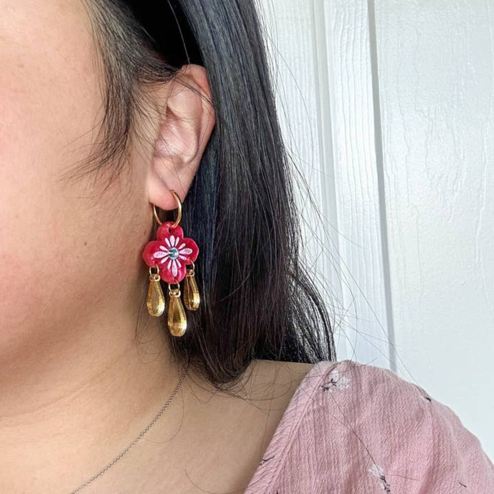Dainty Folk Earrings 2
