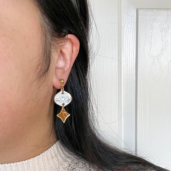 Dainty Star Earrings 2