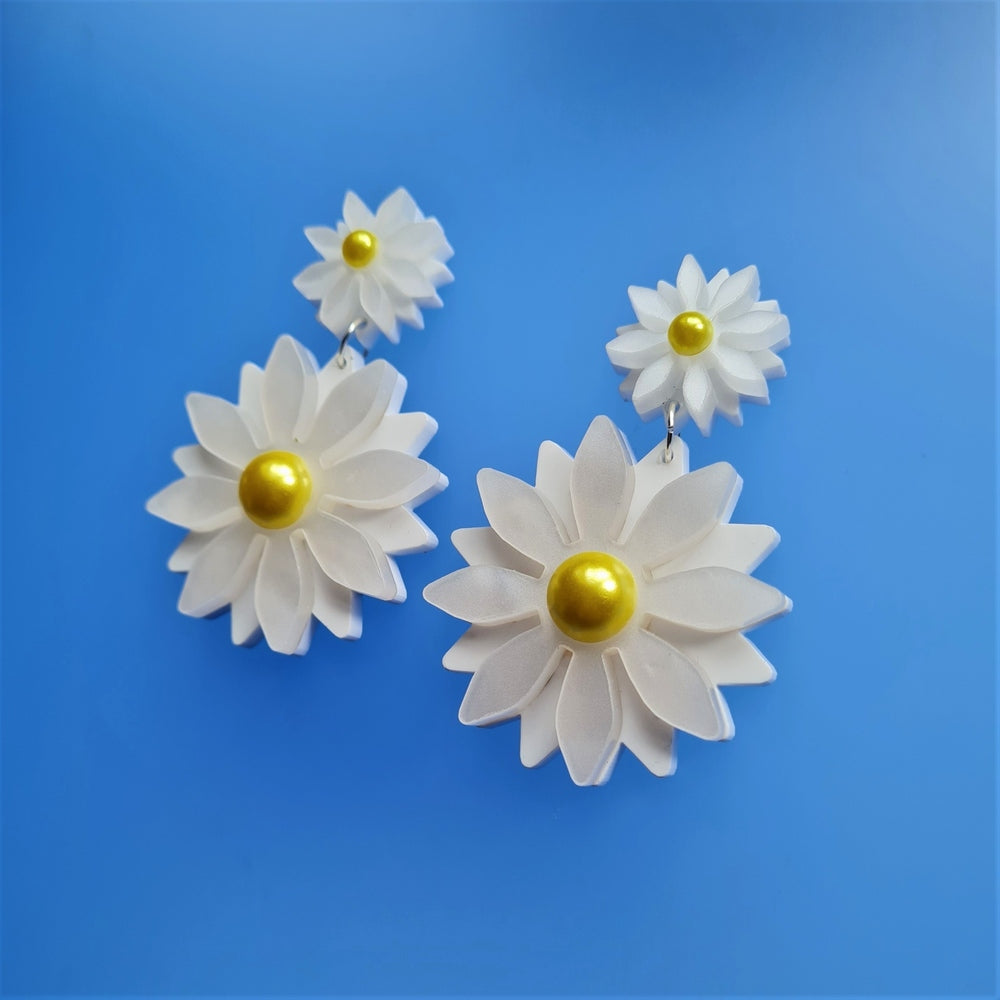 Daisy Chain Earrings by Cherryloco Jewellery 1