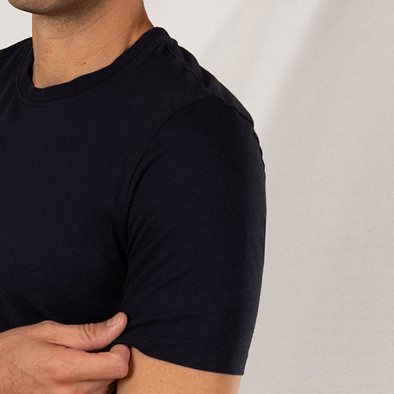 The Blues Singer | Deep Navy Everyman™ T Shirt