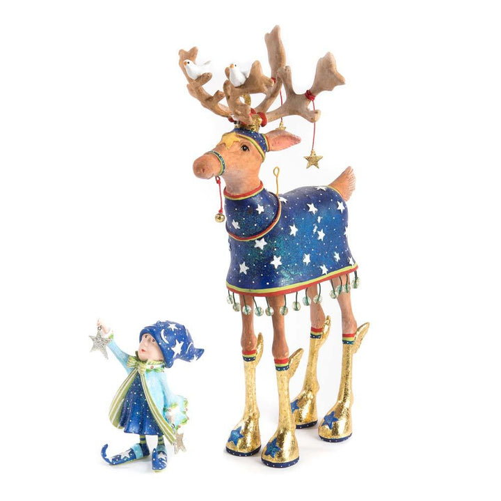 Dash Away Comet Reindeer Figure by Patience Brewster - Quirks!