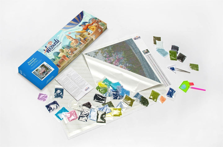 Devotion WD082 14.9 x 18.9 inches Wizardi Diamond Painting Kit