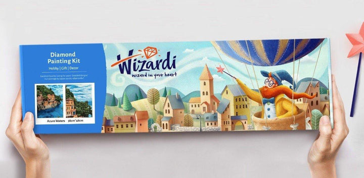 Devotion WD082 14.9 x 18.9 inches Wizardi Diamond Painting Kit
