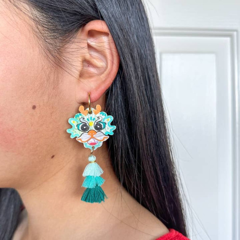 Dragon Dance Earrings 1