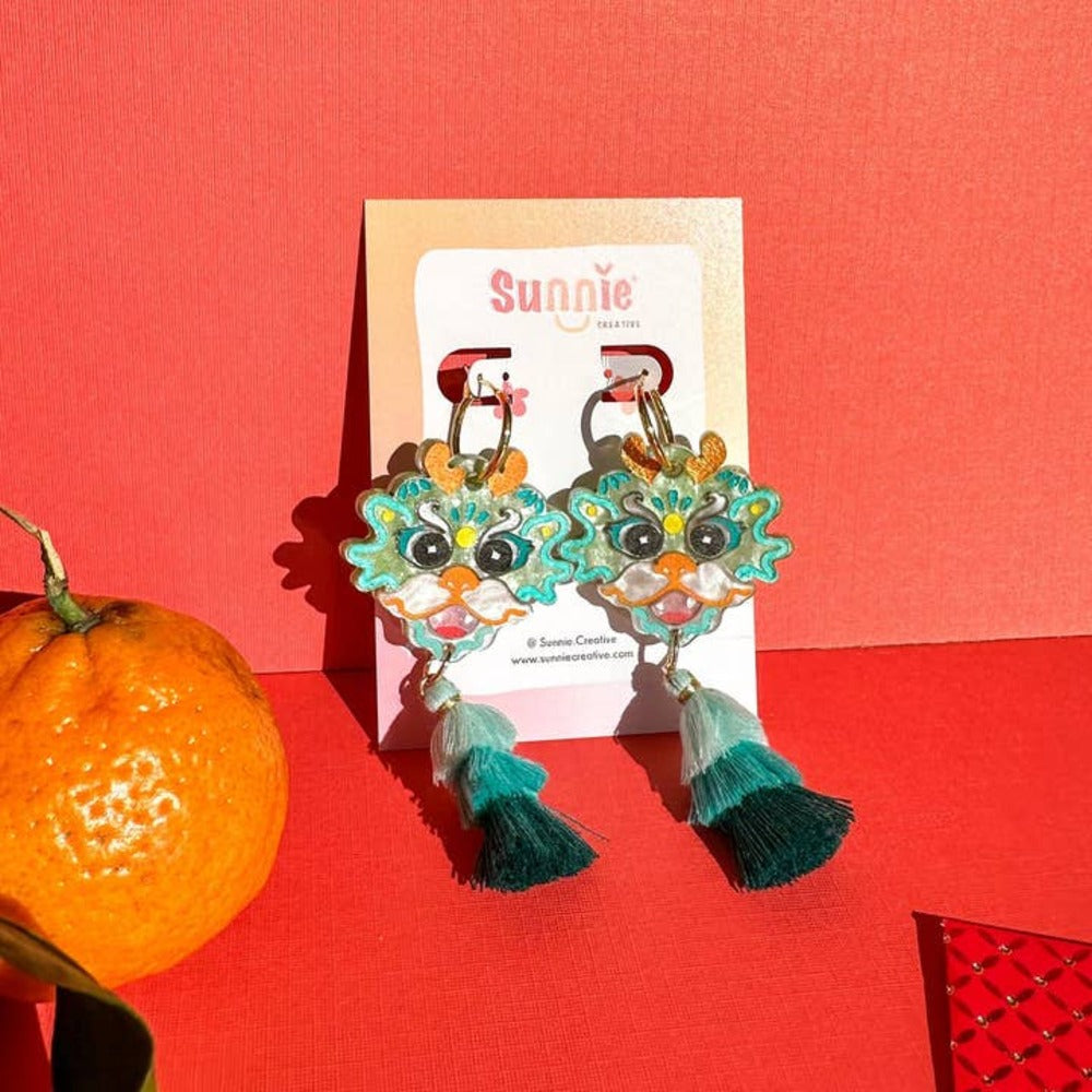 Dragon Dance Earrings 2
