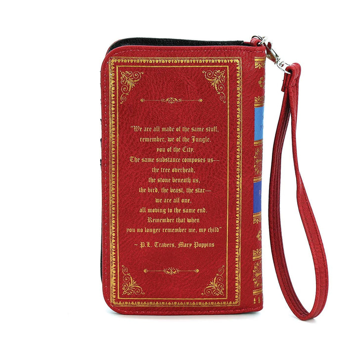 Mary Poppins Book Wallet Wristlet