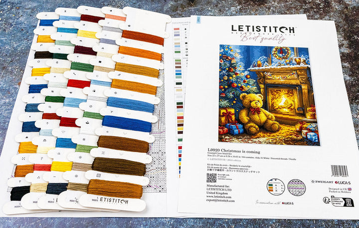 Christmas is coming L9920 Counted Cross Stitch Kit