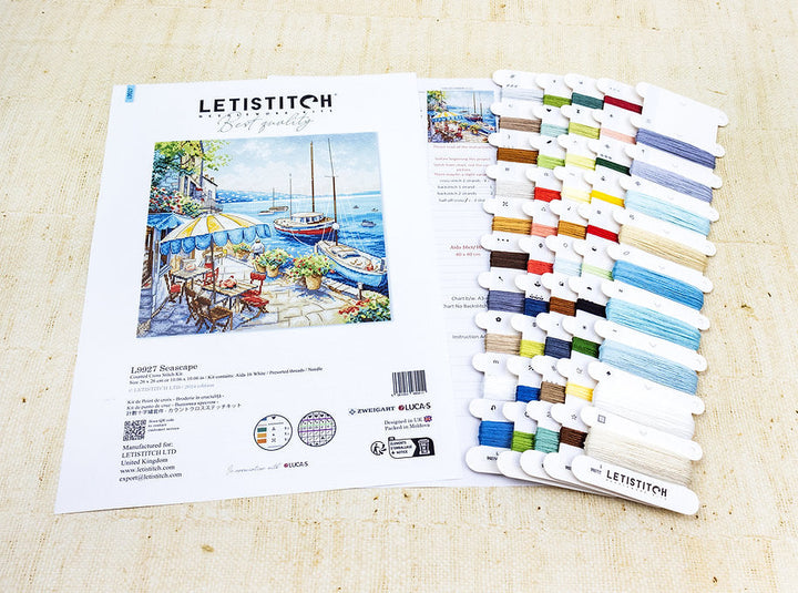 Seascape L9927 Counted Cross Stitch Kit