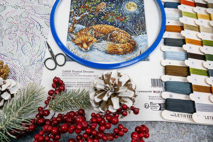 Frosted Dreams L9938 Counted Cross Stitch Kit