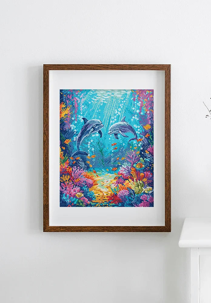 Sea Life L9911 Counted Cross Stitch Kit