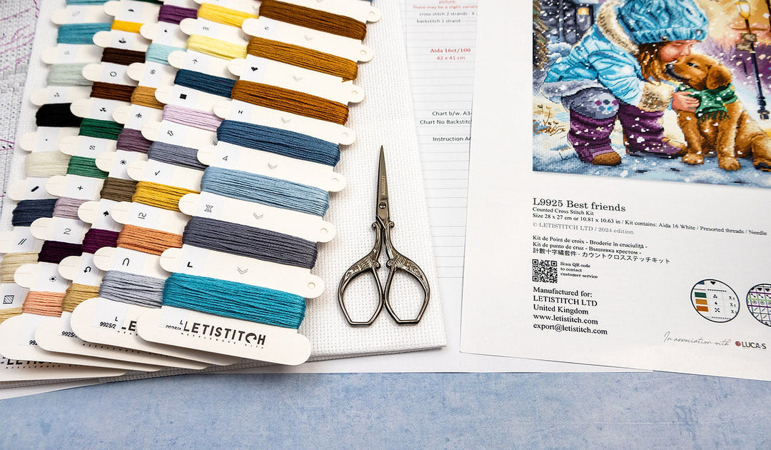 Best Friends L9925 Counted Cross Stitch Kit